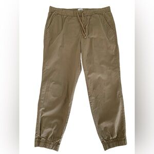 Sonoma Goods For Life Core Jogger Pants Tan Men’s Size XL Elastic Waist Cuffed